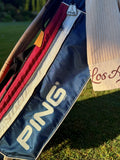 Original PING L8 Single Strap — NAVY / BURGUNDY/ WHITE