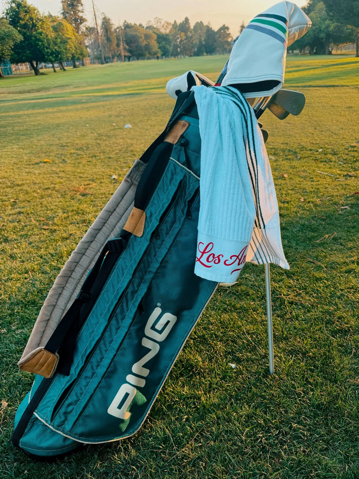 Original Ping L8 Single Strap Teal Stand Bag