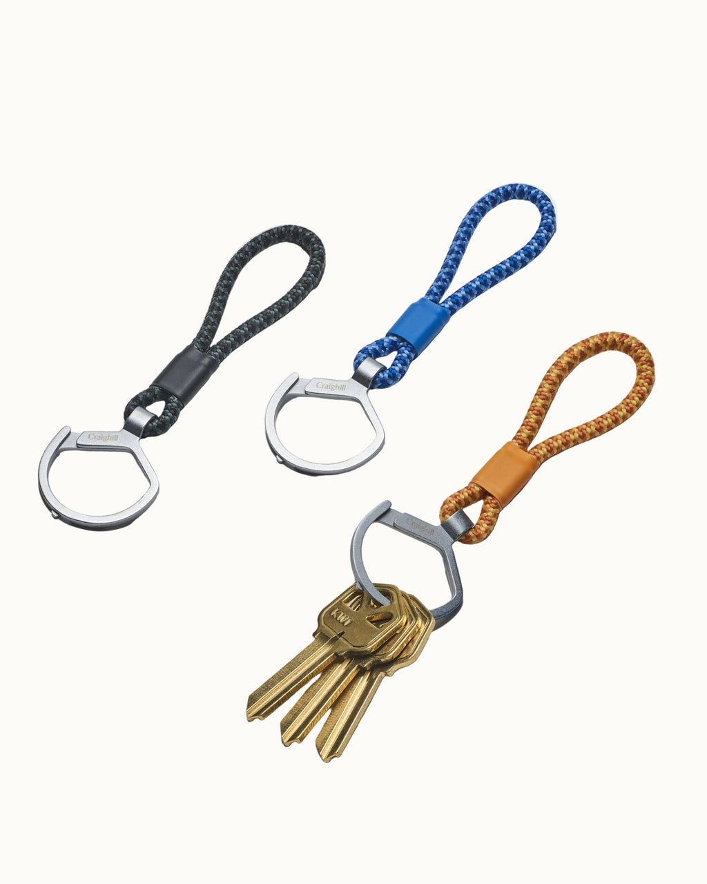 Craighill Rope Split Ring, blue
