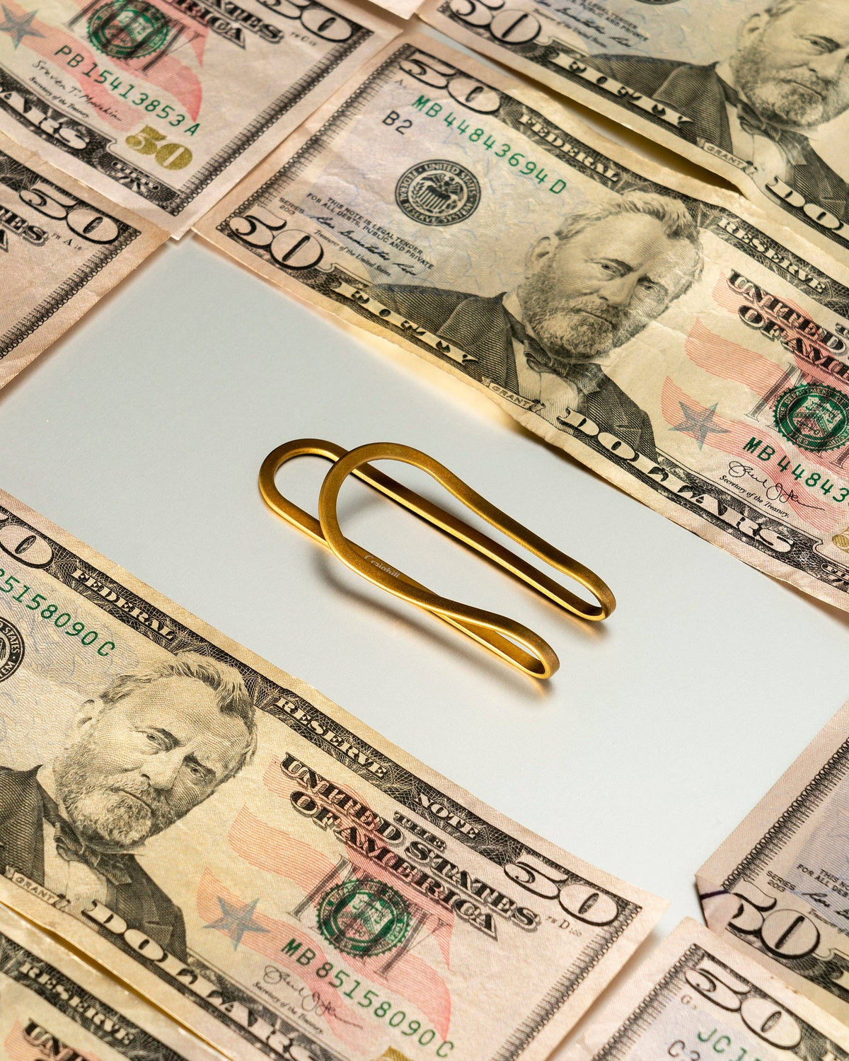 Craighill Station Money Clip, Vapor Bronze