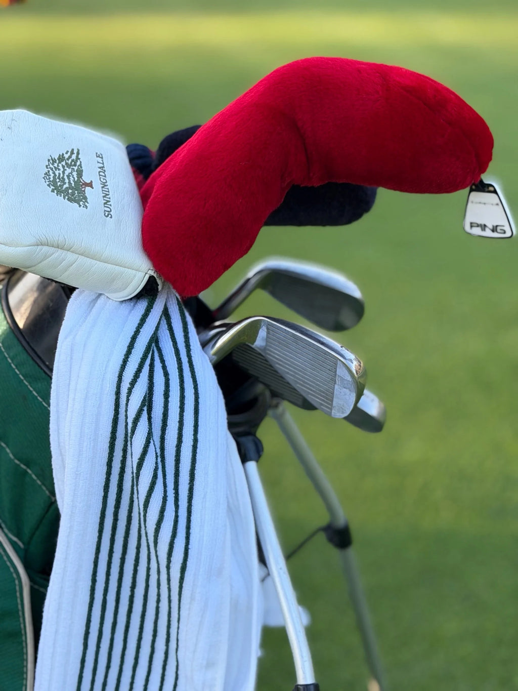 Original Ping L8 Kelly Green Single Strap Stand Bag