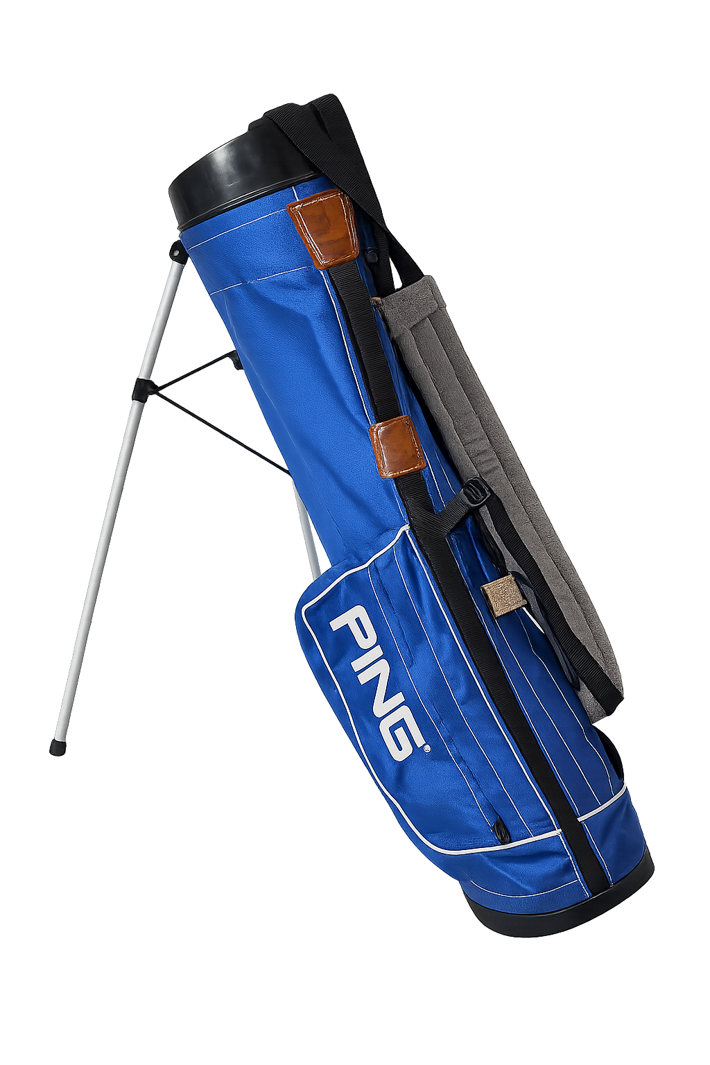 Original Ping Karsten Royal Blue Single Strap Stand Bag