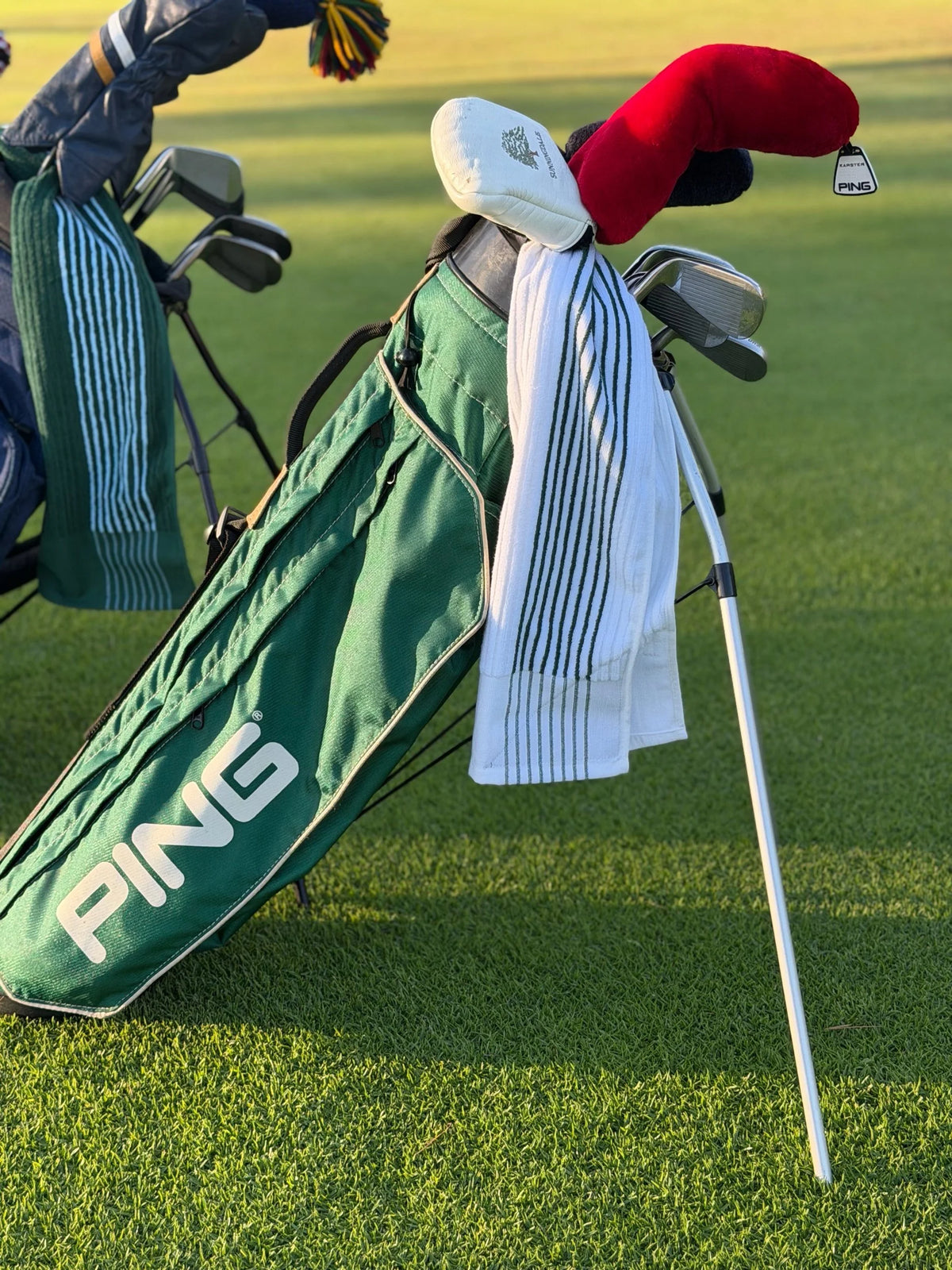 Original Ping L8 Kelly Green Single Strap Stand Bag