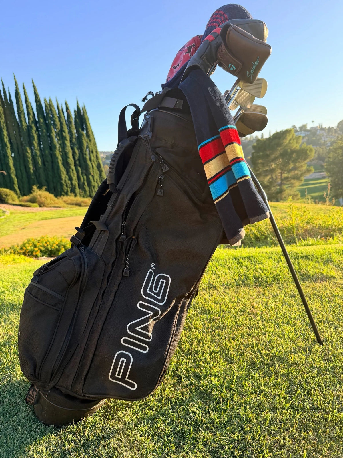 Original Hoofer Two Vintage Ping Golf Bag