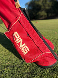 Original Ping L8 Red Carry Bag — Tournament Embroidered