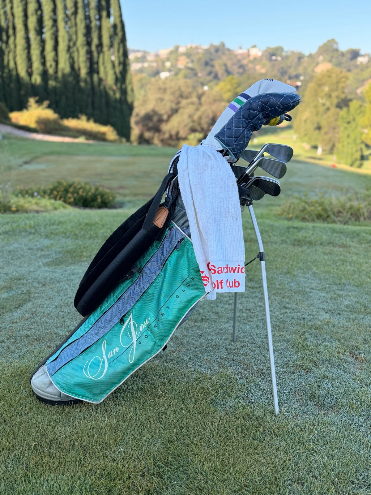 Vintage Ping L8+ San Jose CC Dual Strap Golf Bag