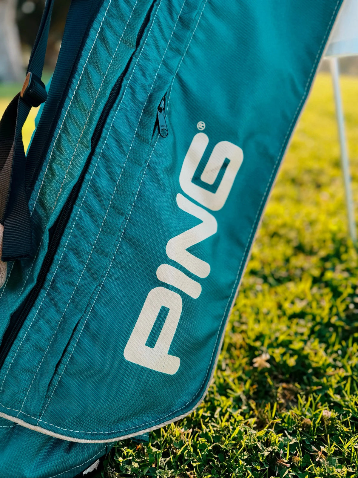 Original Ping L8 Single Strap Teal Stand Bag