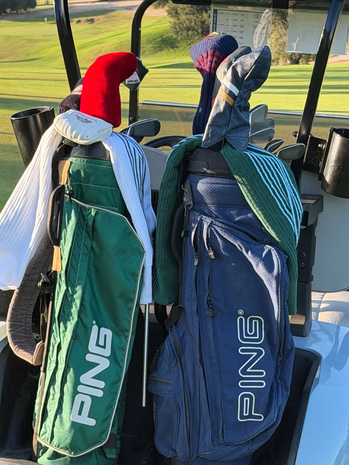 Original Ping L8 Kelly Green Single Strap Stand Bag