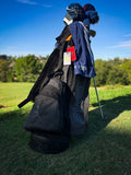 Original PING Hoofer stand bag, black weave, 1996