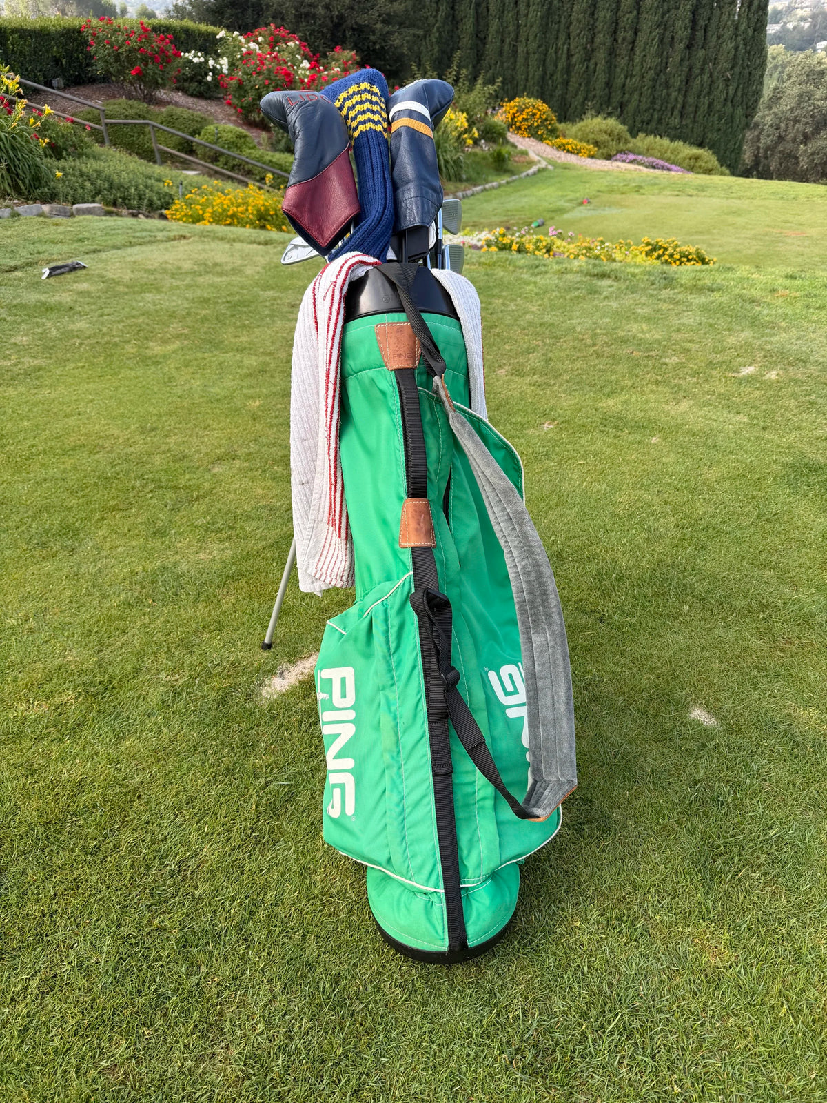 Original Ping L8 Kelly Green Carry Stand Bag