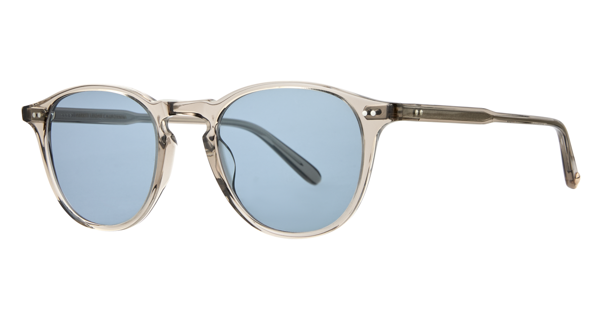 Garrett Leight Hampton Sun, Clay Crystal, angle view