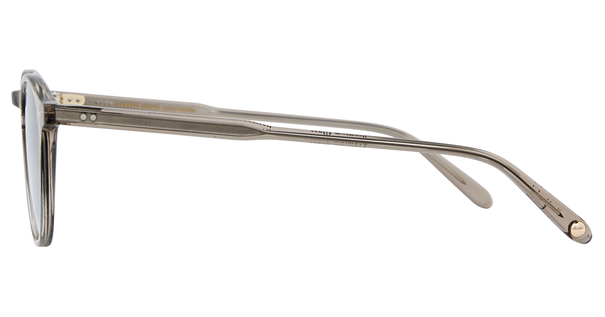 Garrett Leight Hampton Sun, Clay Crystal, side view