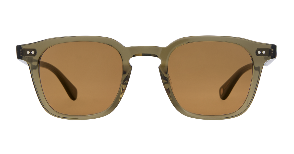 Garrett Leight Verdugo Sun, Willow / Pure Coffee