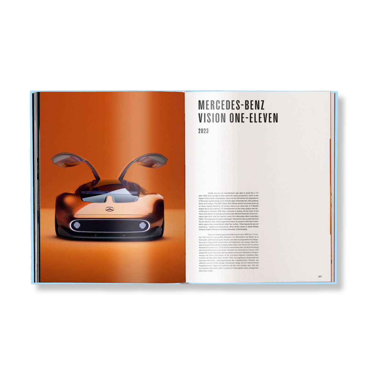 Mercedes-Benz Milestones, Gestalten