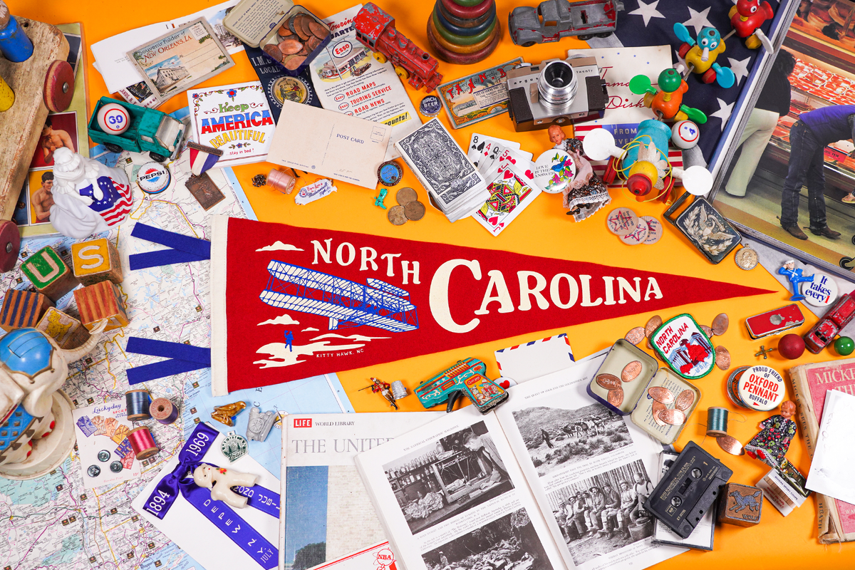 Oxford Pennant North Carolina felt pennant