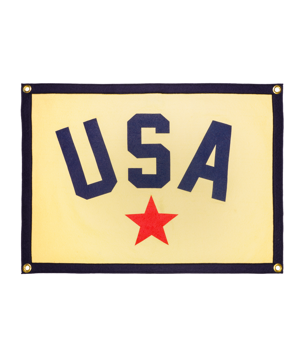 Oxford Pennant USA camp flag