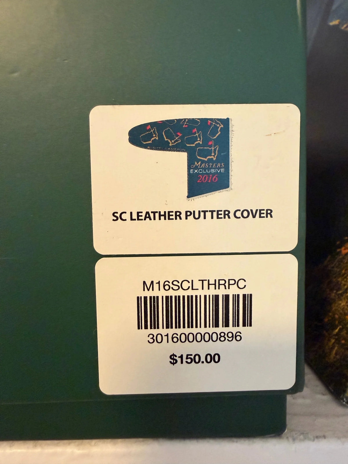 Masters Scotty Cameron 2016 Headcover New