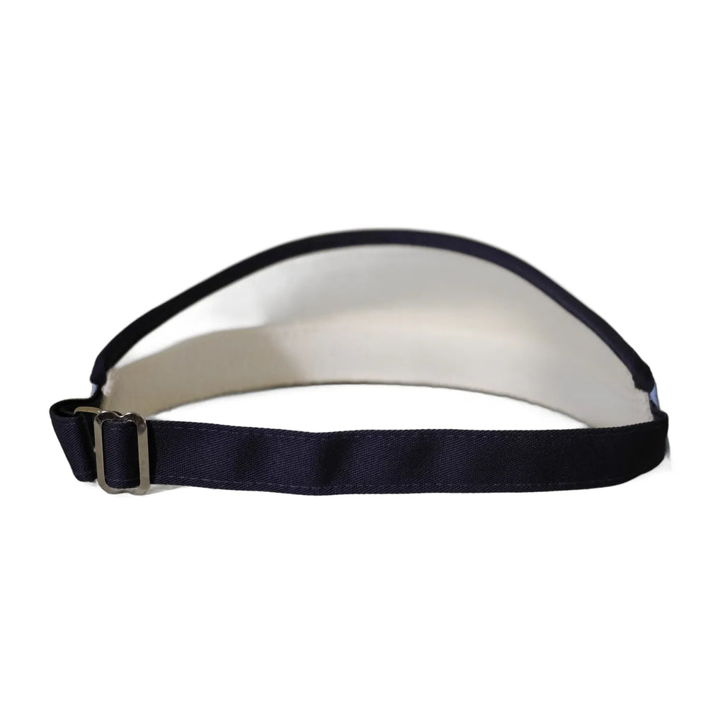 Script Tour Visor - Light Blue / Navy, back